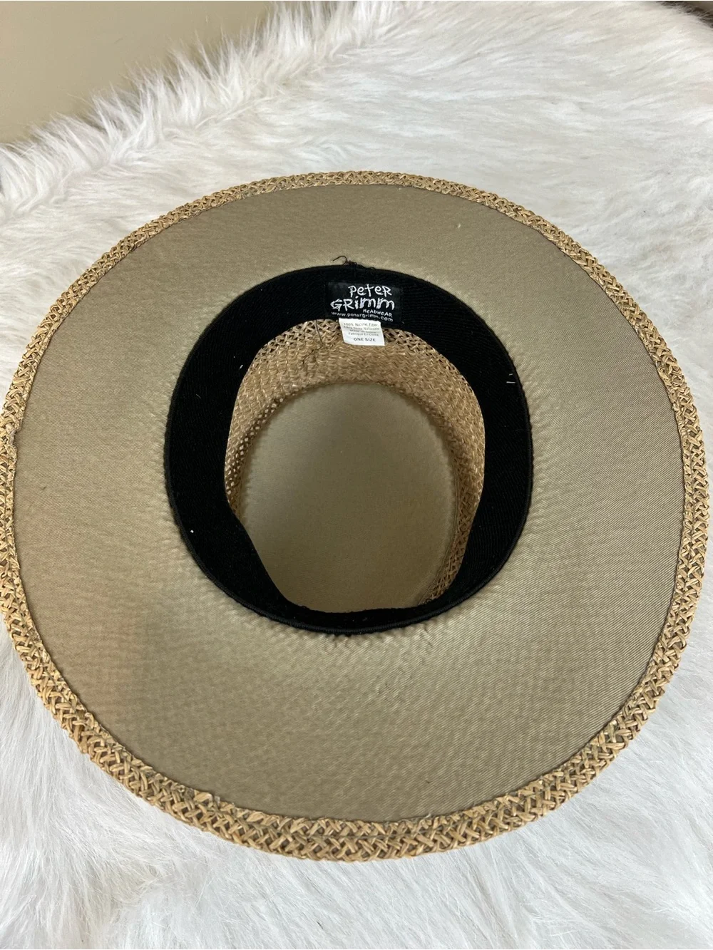 Peter Grimm PGA Championship 2010 Whistling Straits Straw Sun Hat